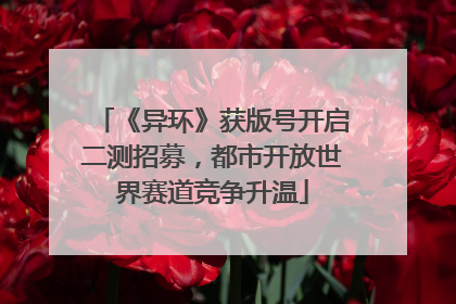 《异环》获版号开启二测招募，都市开放世界赛道竞争升温