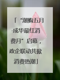 “潮购五月·成华最红消费月”启幕，政企联动共掀消费热潮