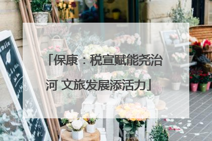 保康：税宣赋能尧治河 文旅发展添活力