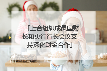 上合组织成员国财长和央行行长会议支持深化财金合作