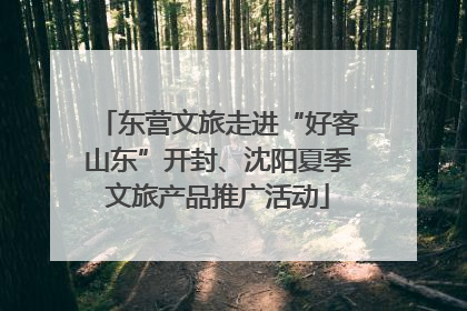 东营文旅走进“好客山东”开封、沈阳夏季文旅产品推广活动