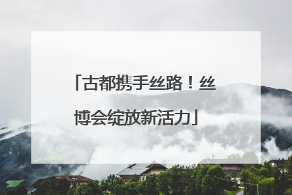 古都携手丝路！丝博会绽放新活力