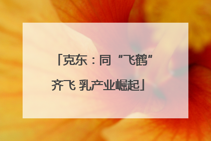 克东：同“飞鹤”齐飞 乳产业崛起