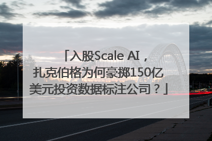 入股Scale AI，扎克伯格为何豪掷150亿美元投资数据标注公司？