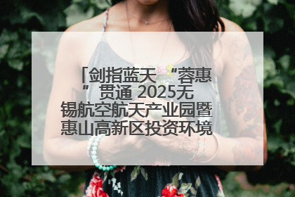 剑指蓝天 “蓉惠”贯通 2025无锡航空航天产业园暨惠山高新区投资环境推介会在成都举行