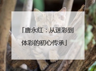 唐永红：从迷彩到体彩的初心传承