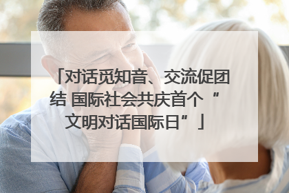 对话觅知音、交流促团结 国际社会共庆首个“文明对话国际日”