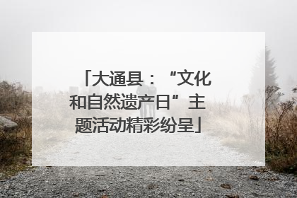 大通县：“文化和自然遗产日”主题活动精彩纷呈