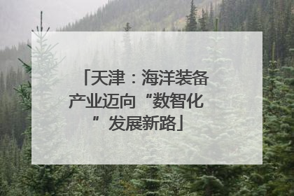 天津：海洋装备产业迈向“数智化”发展新路