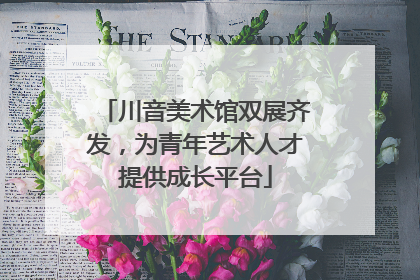 川音美术馆双展齐发，为青年艺术人才提供成长平台