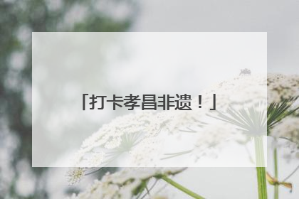 打卡孝昌非遗！
