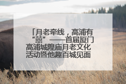 月老牵线，高浦有“囍”——首届厦门高浦城隍庙月老文化活动暨他趣百城见面会隆重举办