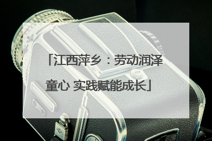 江西萍乡：劳动润泽童心 实践赋能成长