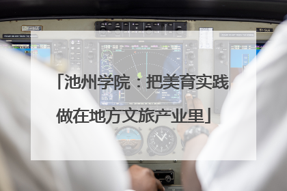 池州学院：把美育实践做在地方文旅产业里