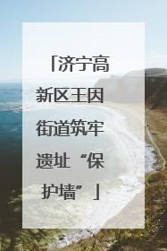 济宁高新区王因街道筑牢遗址“保护墙”