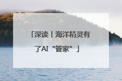 深读丨海洋精灵有了AI“管家”