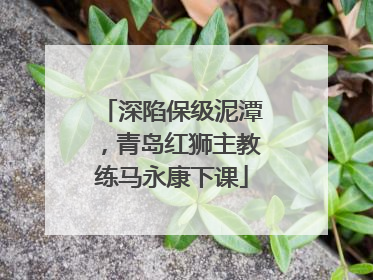 深陷保级泥潭，青岛红狮主教练马永康下课