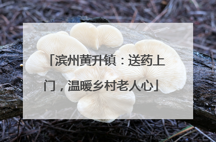 滨州黄升镇：送药上门，温暖乡村老人心