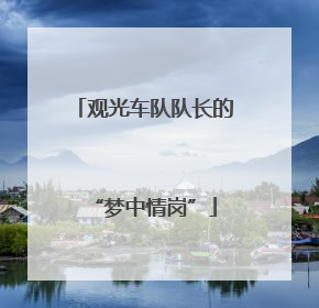 观光车队队长的“梦中情岗”