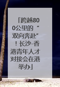 跨越800公里的“双向奔赴”！长沙-香港青年人才对接会在港举办