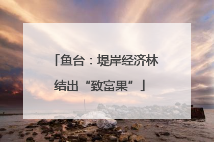 鱼台：堤岸经济林结出“致富果”