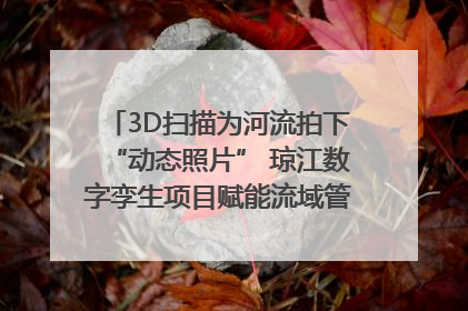 3D扫描为河流拍下“动态照片” 琼江数字孪生项目赋能流域管理｜新闻发布最前线
