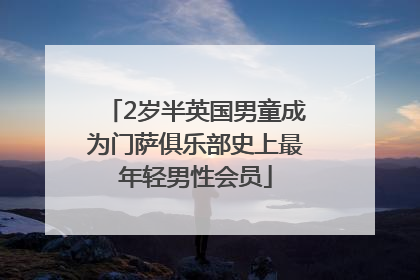 2岁半英国男童成为门萨俱乐部史上最年轻男性会员